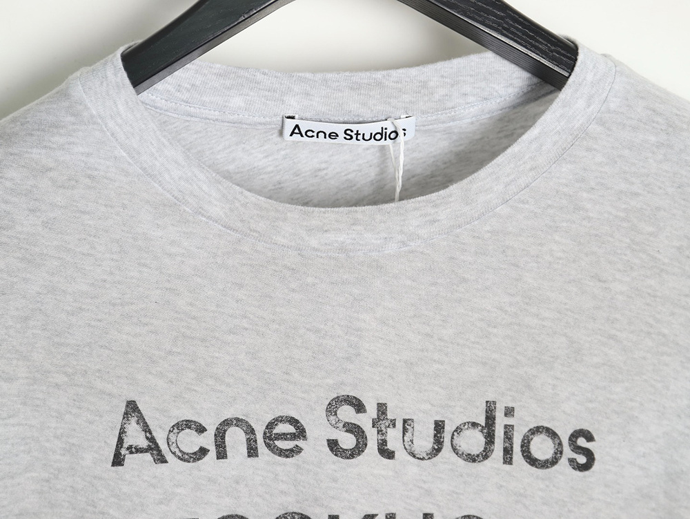 Acne studios 1996 sandblasted distressed washed long-sleeved T-shirt TSK2