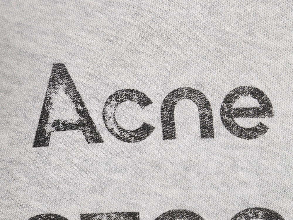 Acne studios 1996 sandblasted distressed washed long-sleeved T-shirt TSK2