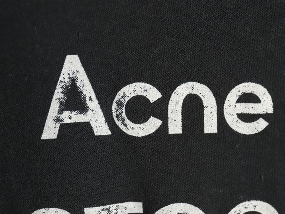 Acne studios 1996 sandblasted distressed washed long-sleeved T-shirt TSK3