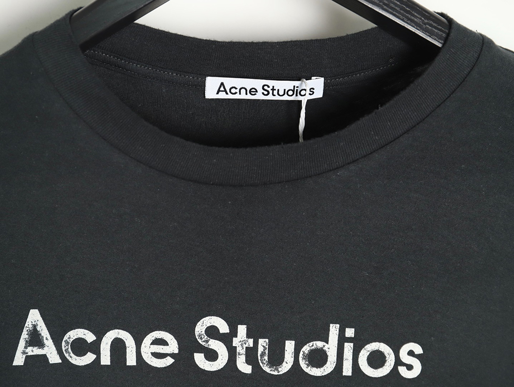 Acne studios 1996 sandblasted distressed washed long-sleeved T-shirt TSK3