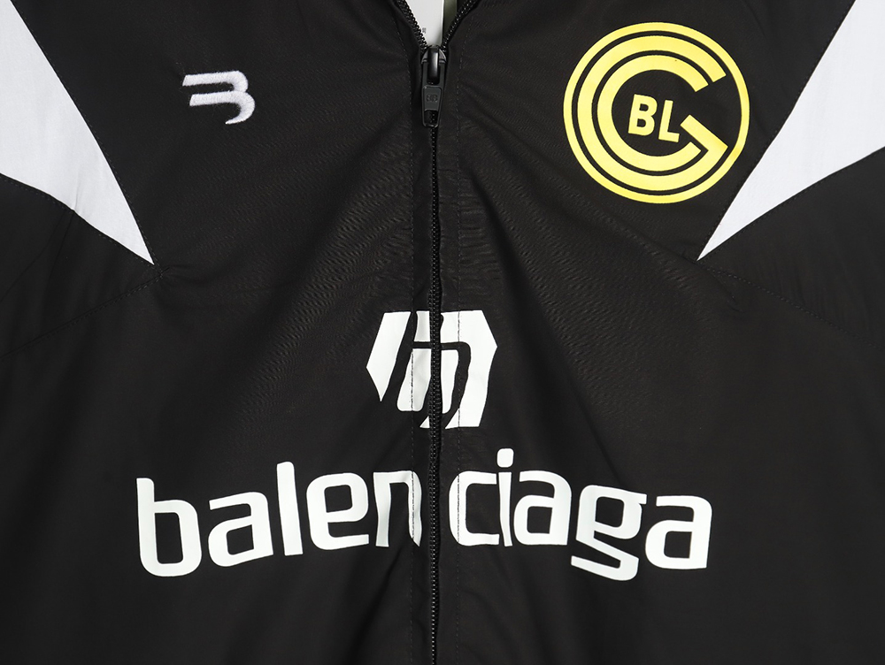 Balenciaga 10 patchwork football training jacket