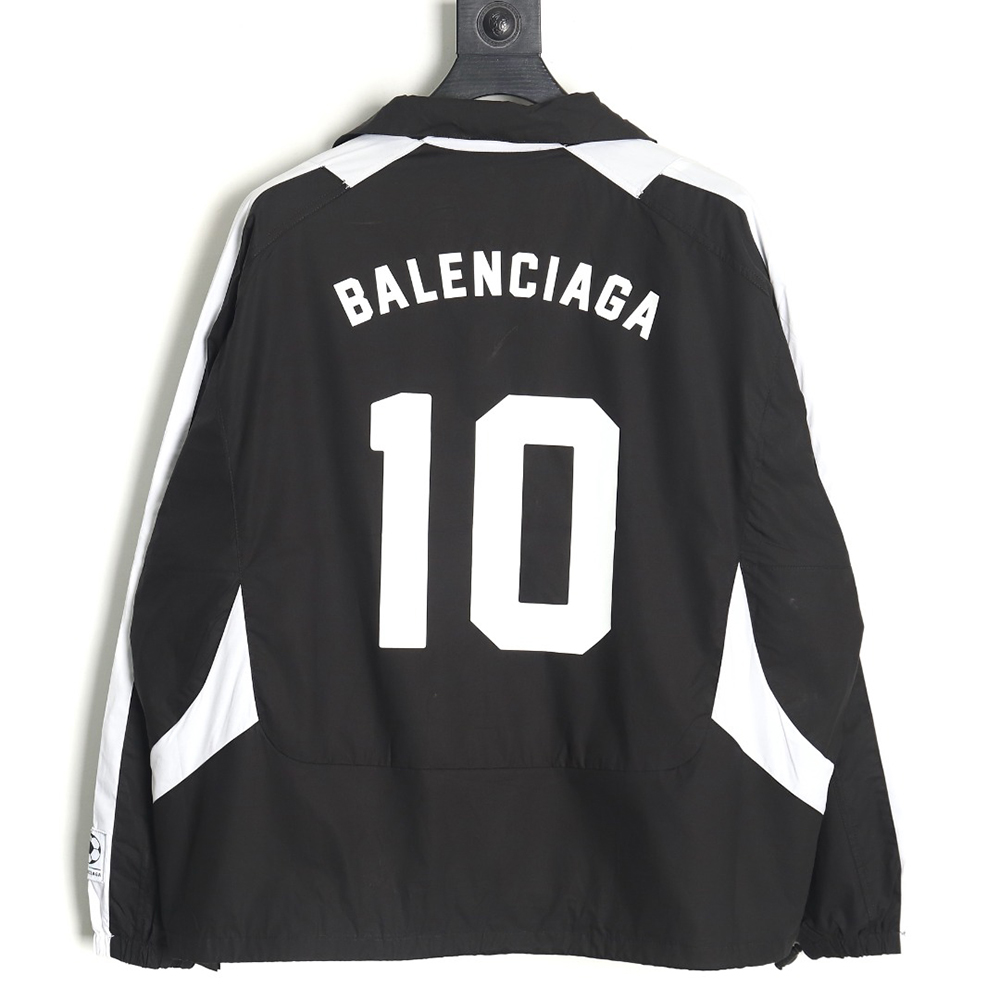 Balenciaga 10 patchwork football training jacket