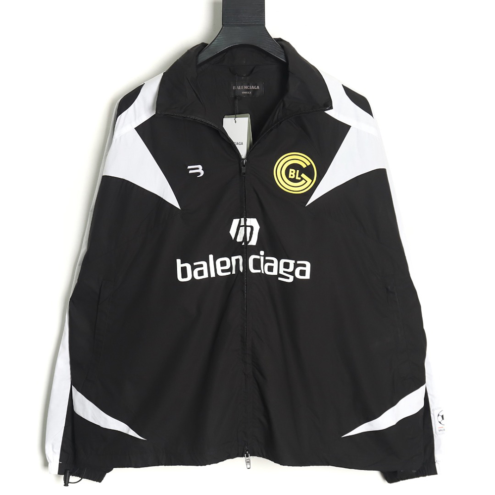 Balenciaga 10 patchwork football training jacket