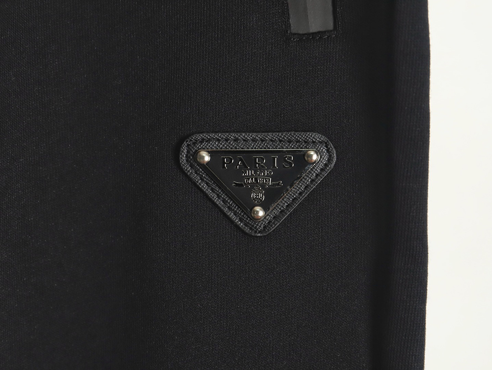 Prada embroidered logo cotton sweatpants