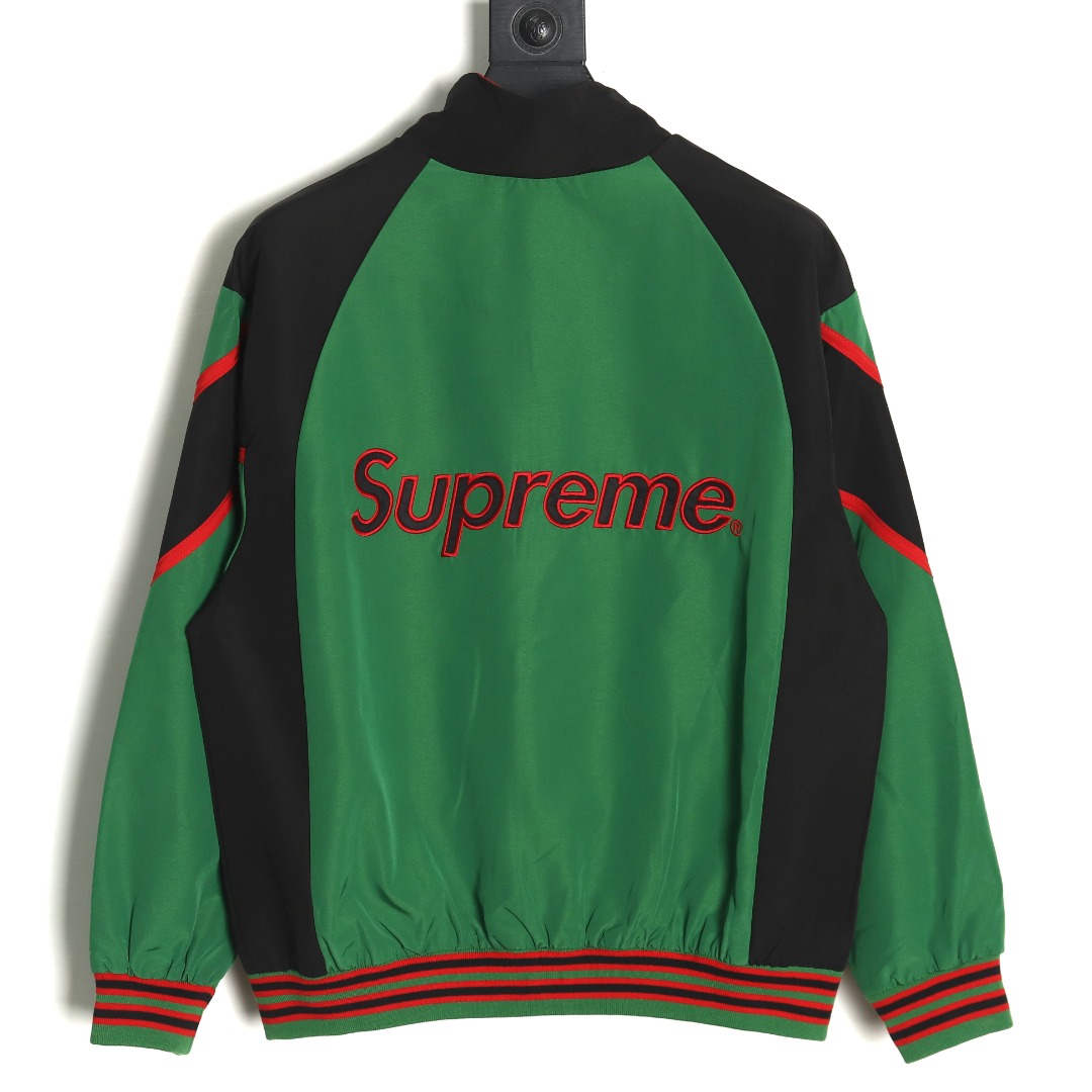 MLB & Supreme co-brand Colorblock Jacket TSK1