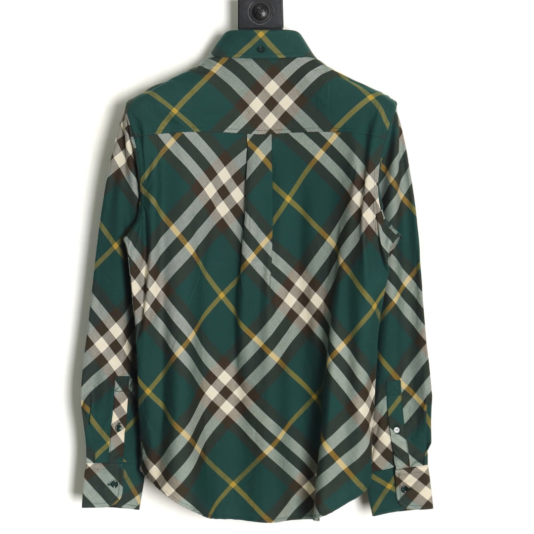 Burberry Large Check Cotton Shirt TSK1