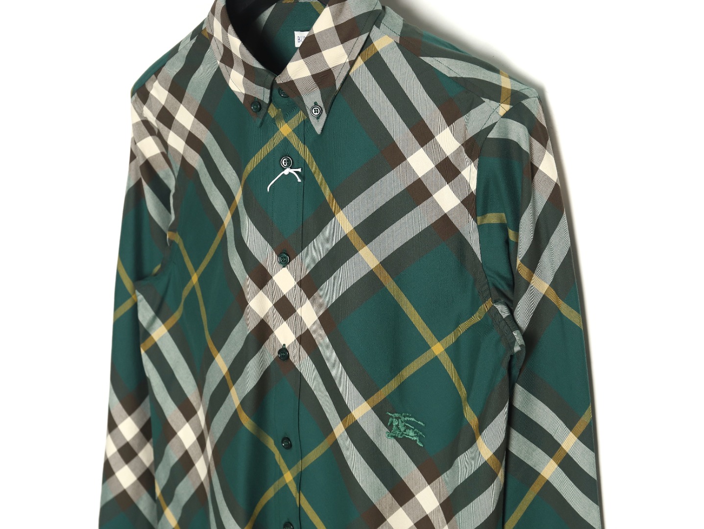 Burberry Large Check Cotton Shirt TSK1