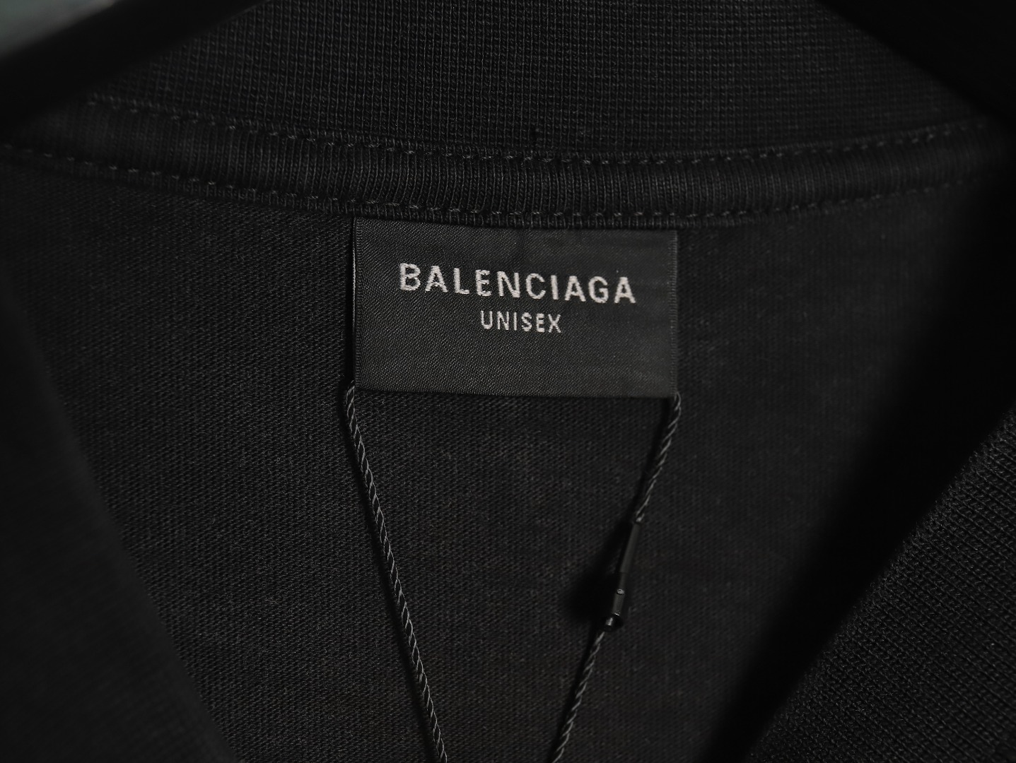 Balenciaga Montaigne embroidered washed short sleeves