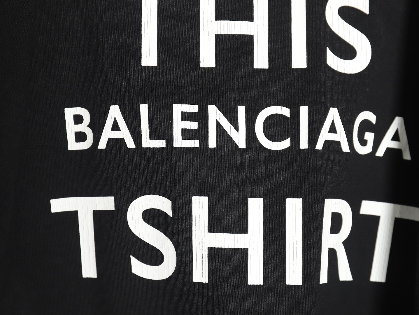 Balenciaga Crown Letters Burst Print Short Sleeve