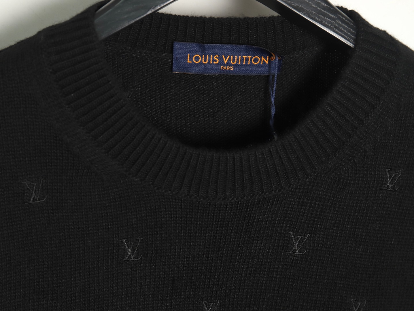 Louis Vuitton all-over embroidered sweater