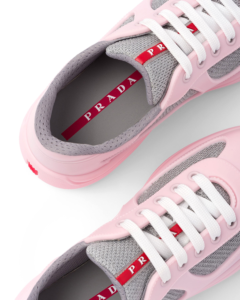 Prada America's Cup sneakers PINK