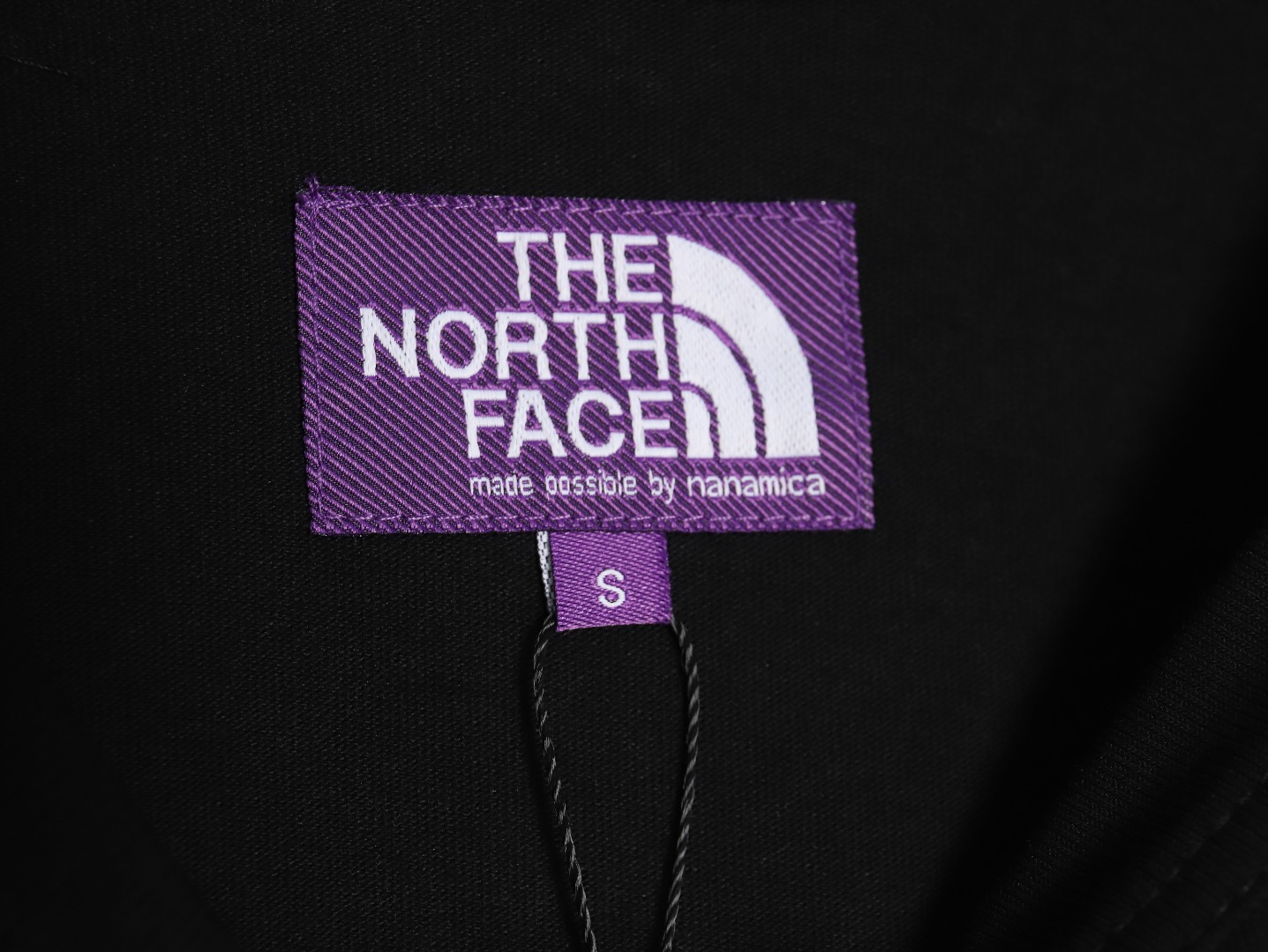 The North Face Purple Logo Embroidered Long Sleeve T-Shirt TSK2