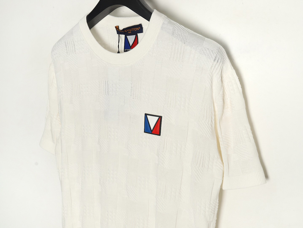 Louis Vuitton America's Cup jacquard knit short sleeve