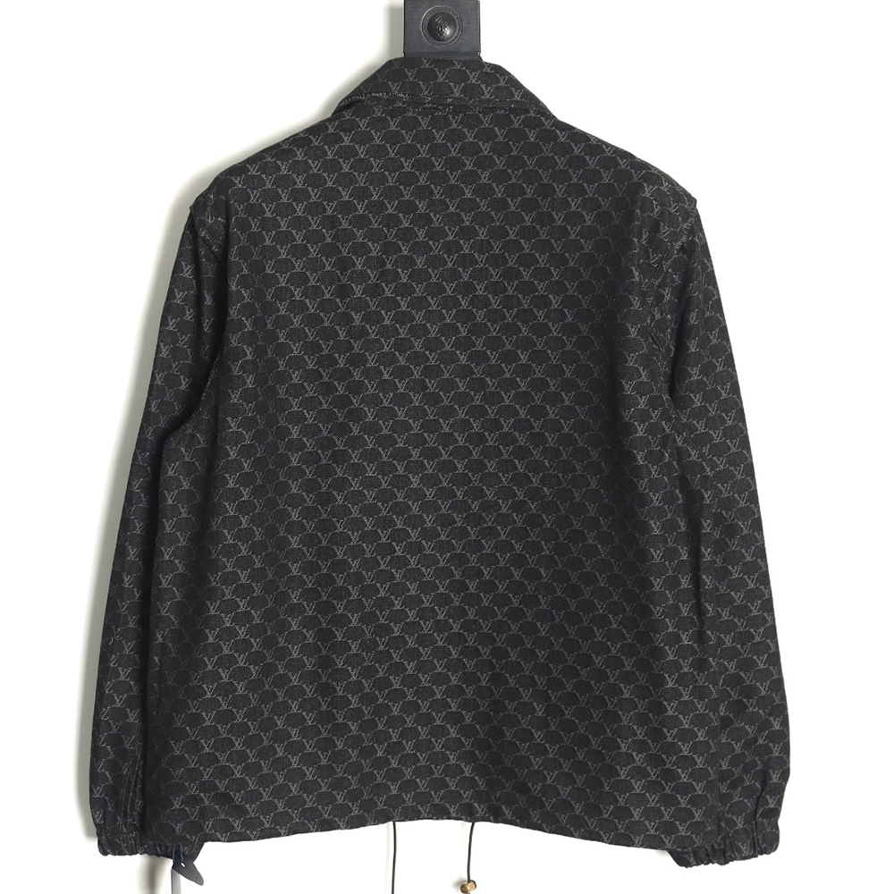 Louis Vuitton All Over Print Jacquard Coat Casual Jacket