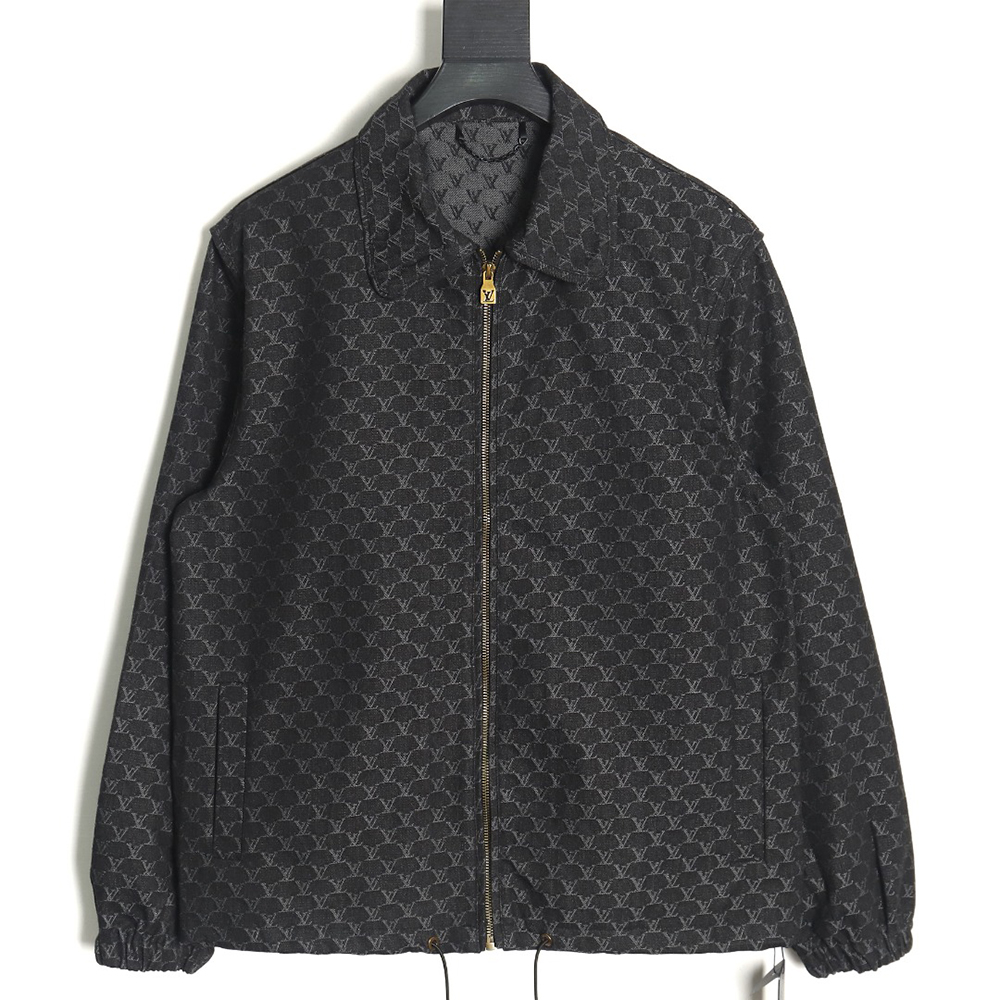 Louis Vuitton All Over Print Jacquard Coat Casual Jacket