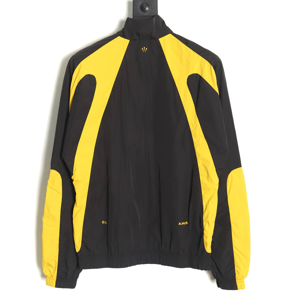 Nike x Drake NOCTA Series Contrast Color Stand Collar Jacket TSK1