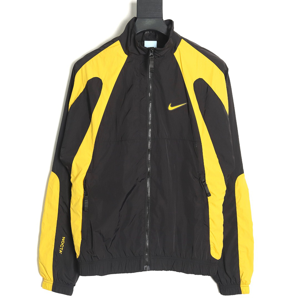 Nike x Drake NOCTA Series Contrast Color Stand Collar Jacket TSK1