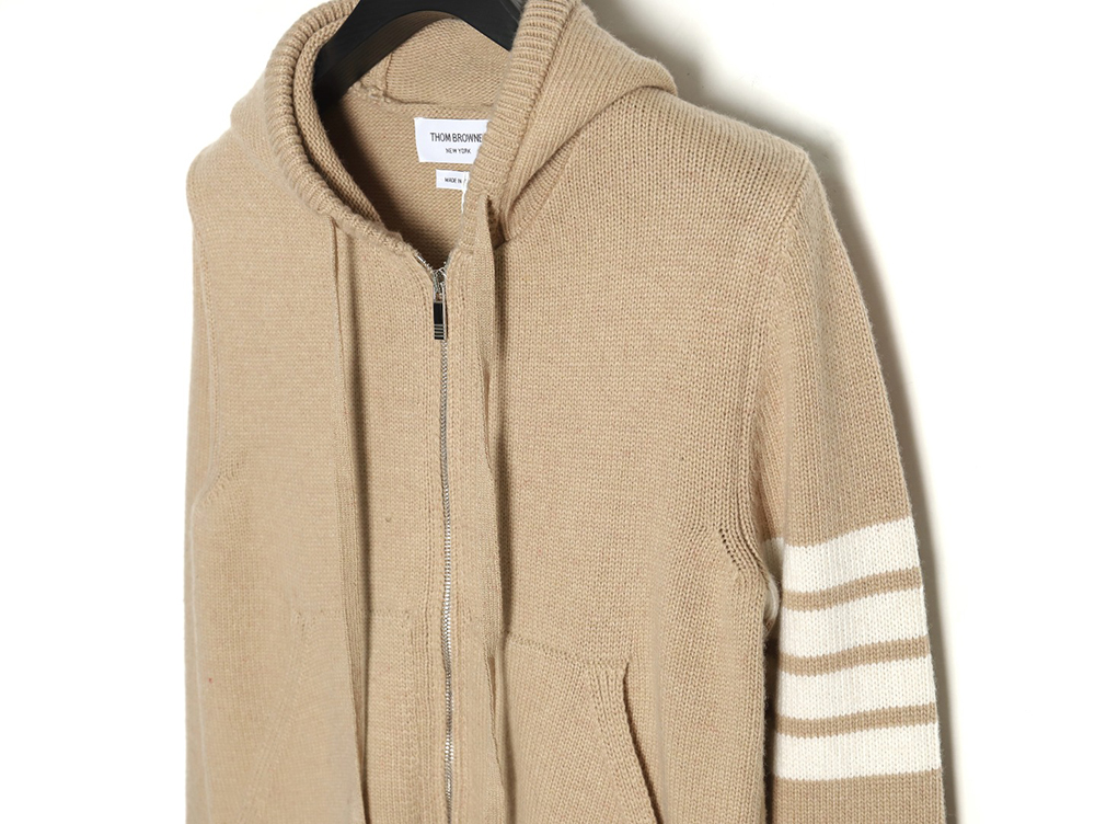 Thom Browne Sailboat Australian Wool Hooded Jacket