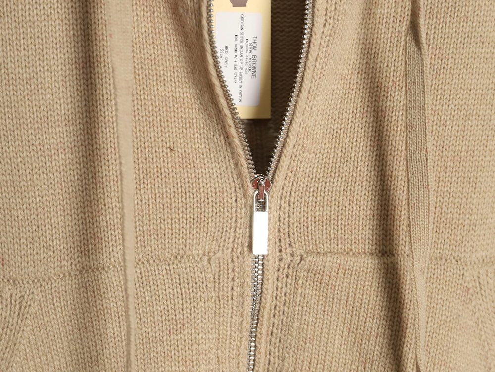 Thom Browne Sailboat Australian Wool Hooded Jacket