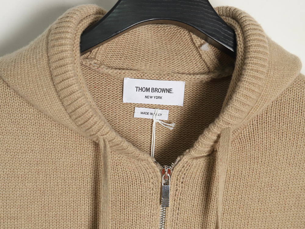 Thom Browne Sailboat Australian Wool Hooded Jacket