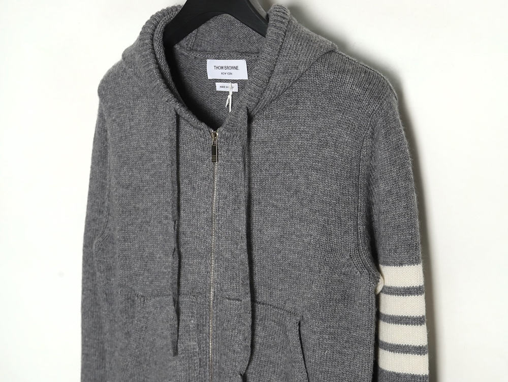 Thom Browne Sailboat Australian Wool Hooded Jacket TSK1