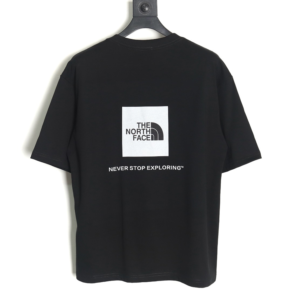 The North Face co-branded square logo print short-sleeved TSK1