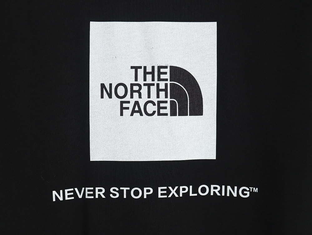 The North Face co-branded square logo print short-sleeved TSK1