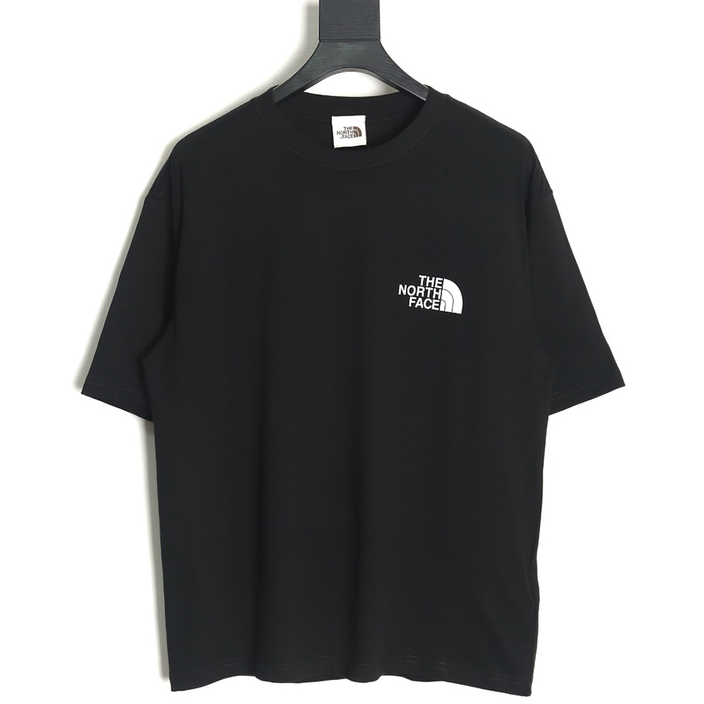 The North Face co-branded square logo print short-sleeved TSK1