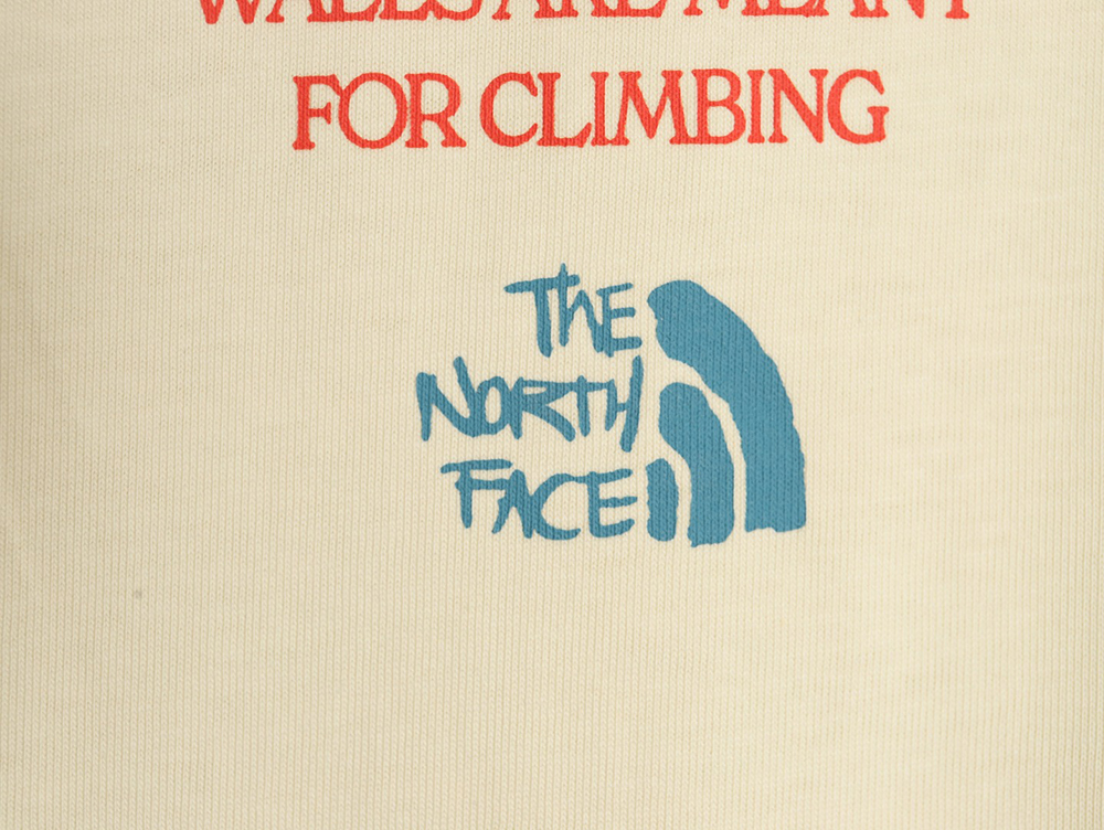 The North Face Logo lettering print short sleeves