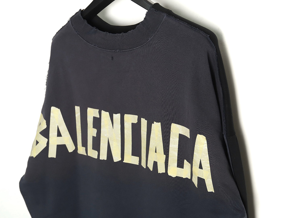 Balenciaga 3M double-sided crew neck sweatshirt