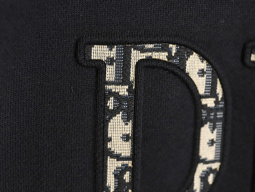 Dior monogram patch crew neck sweatshirt TSK1