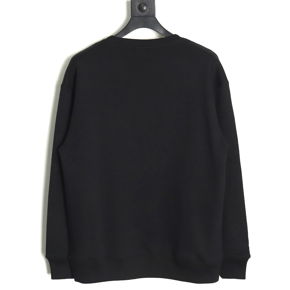 Dior monogram patch crew neck sweatshirt TSK1