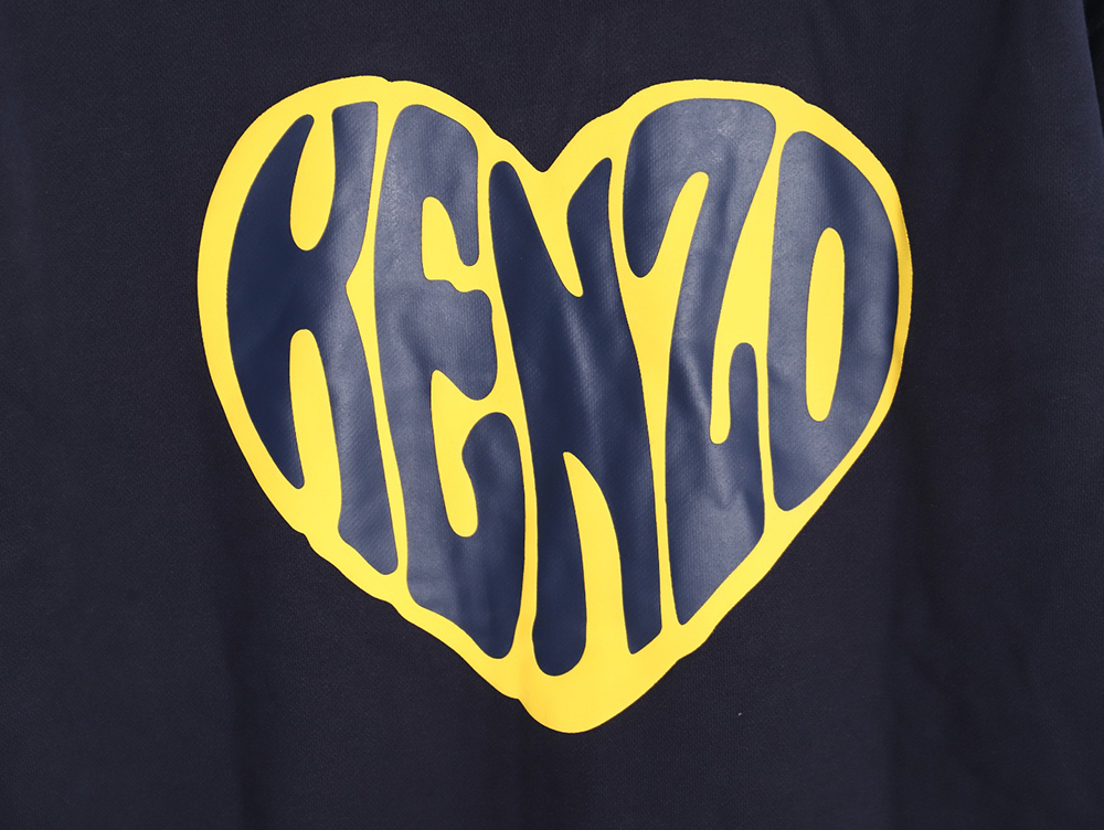 Kenzo Big Heart Sweatshirt Cardigan