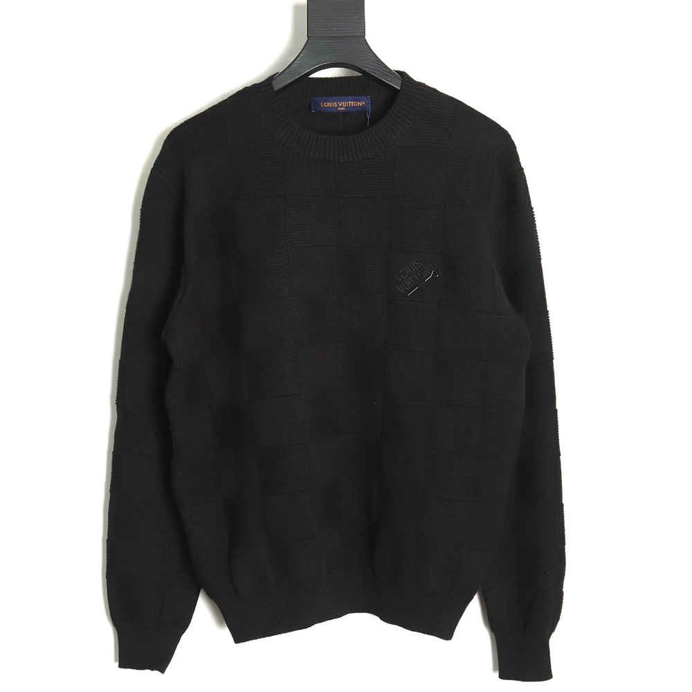 Louis Vuitton Safety-stitched crewneck sweater