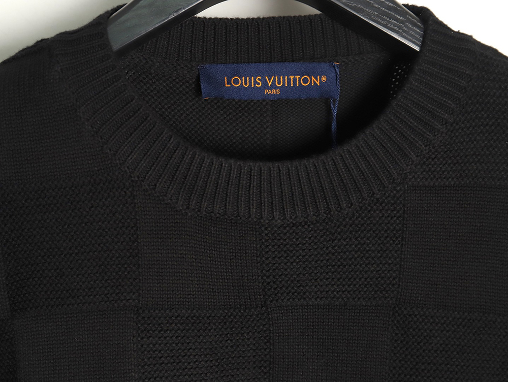 Louis Vuitton Safety-stitched crewneck sweater