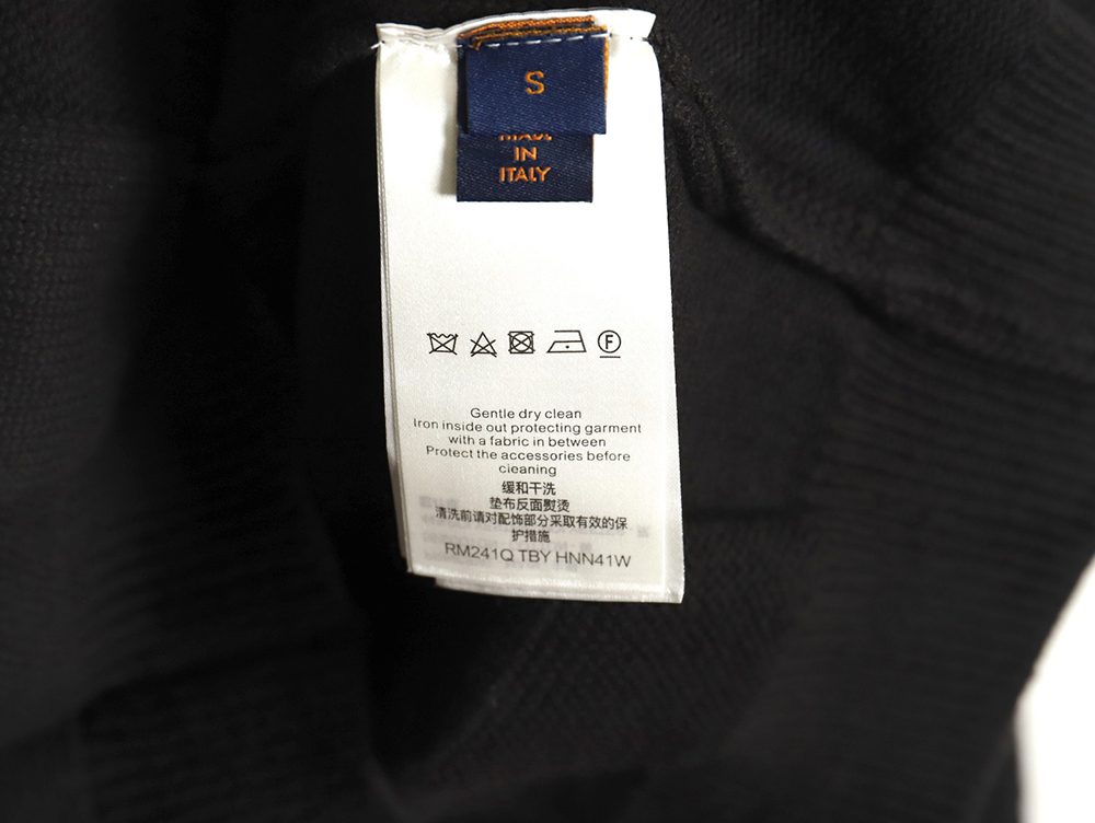 Louis Vuitton Safety-stitched crewneck sweater