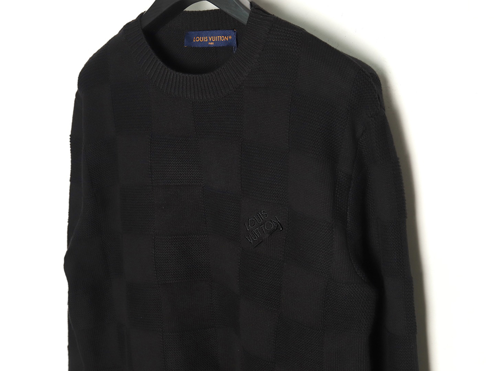 Louis Vuitton Safety-stitched crewneck sweater