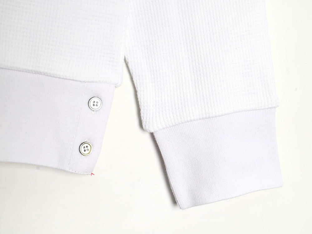 Thom Browne Classic Waffle Crew Neck