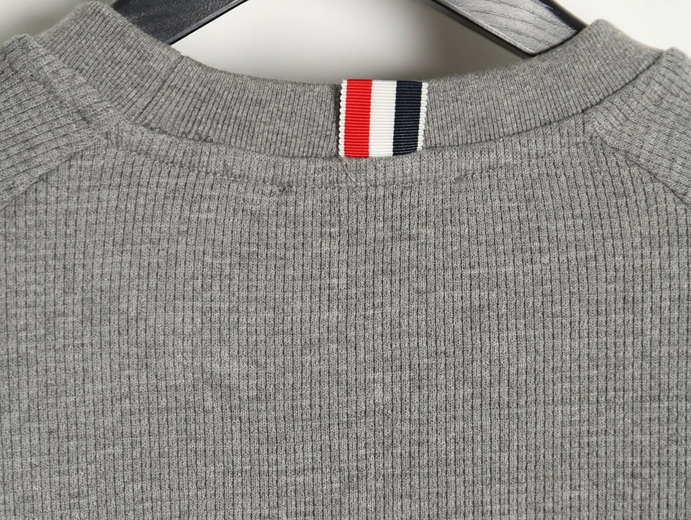 Thom Browne Classic Waffle Crew Neck TSK1