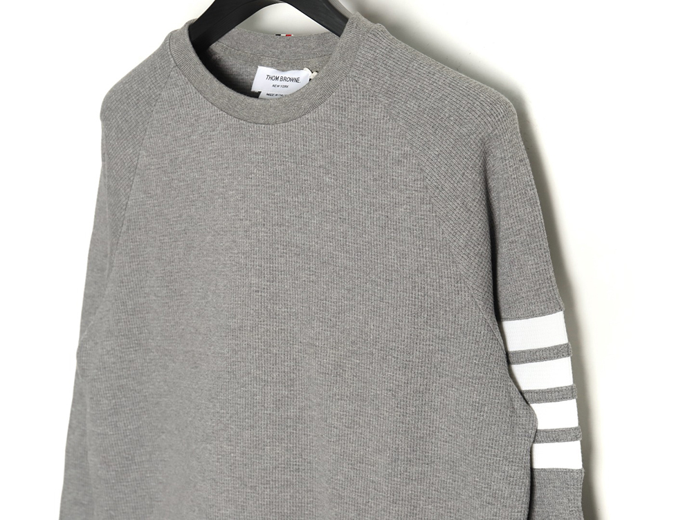 Thom Browne Classic Waffle Crew Neck TSK1