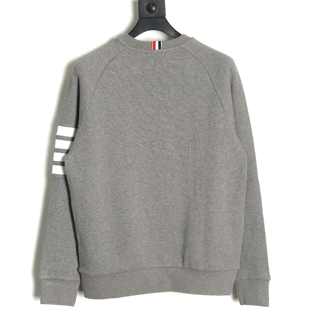 Thom Browne Classic Waffle Crew Neck TSK1