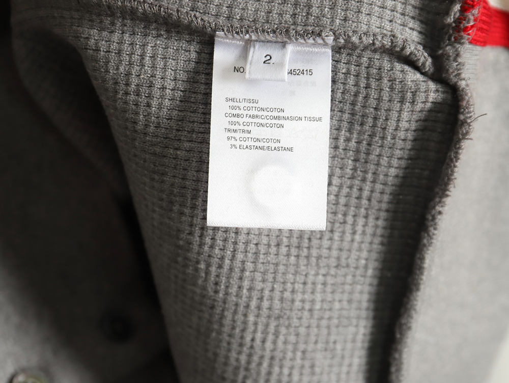 Thom Browne Classic Waffle Crew Neck TSK1