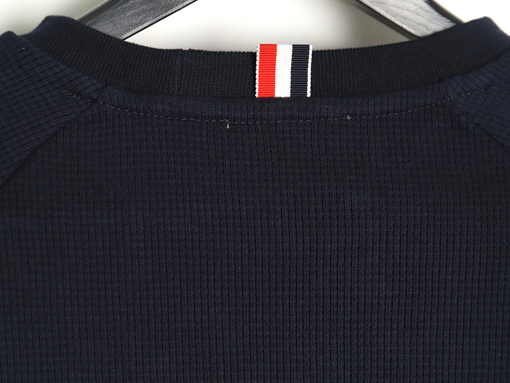 Thom Browne Classic Waffle Crew Neck TSK2