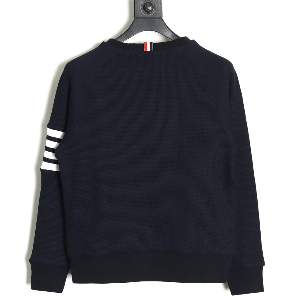 Thom Browne Classic Waffle Crew Neck TSK2