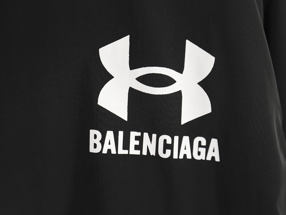 Balenciaga co-branded sports jacket trench coat