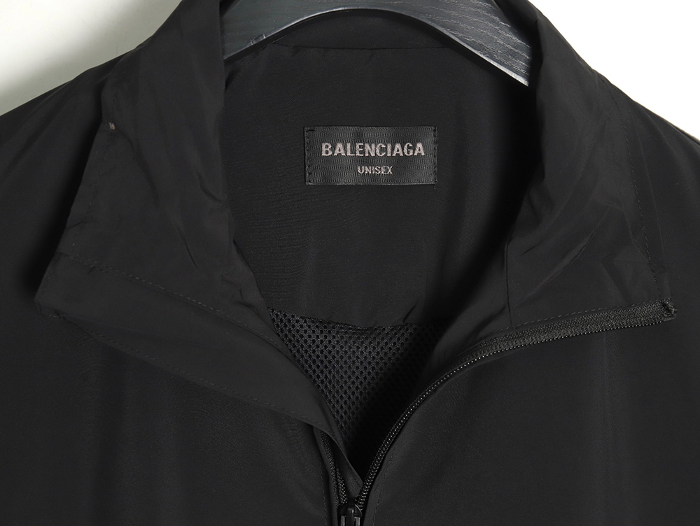 Balenciaga Double B Yellow Tape Waterproof Jacket