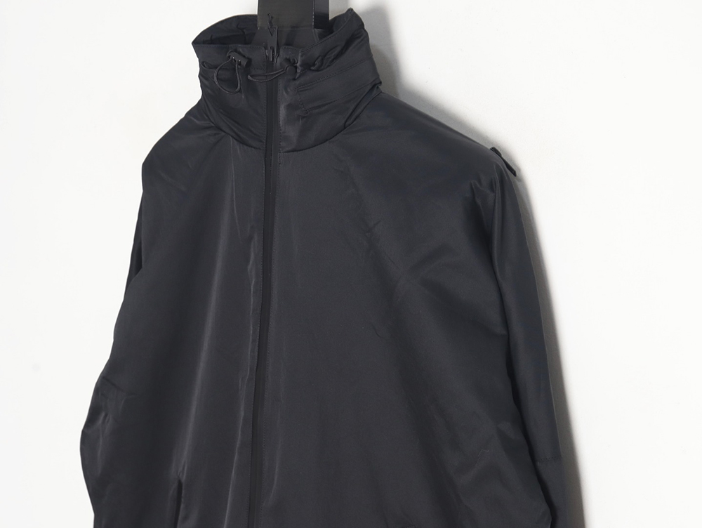 Bottega Veneta zip-up laminated sports collar jacket