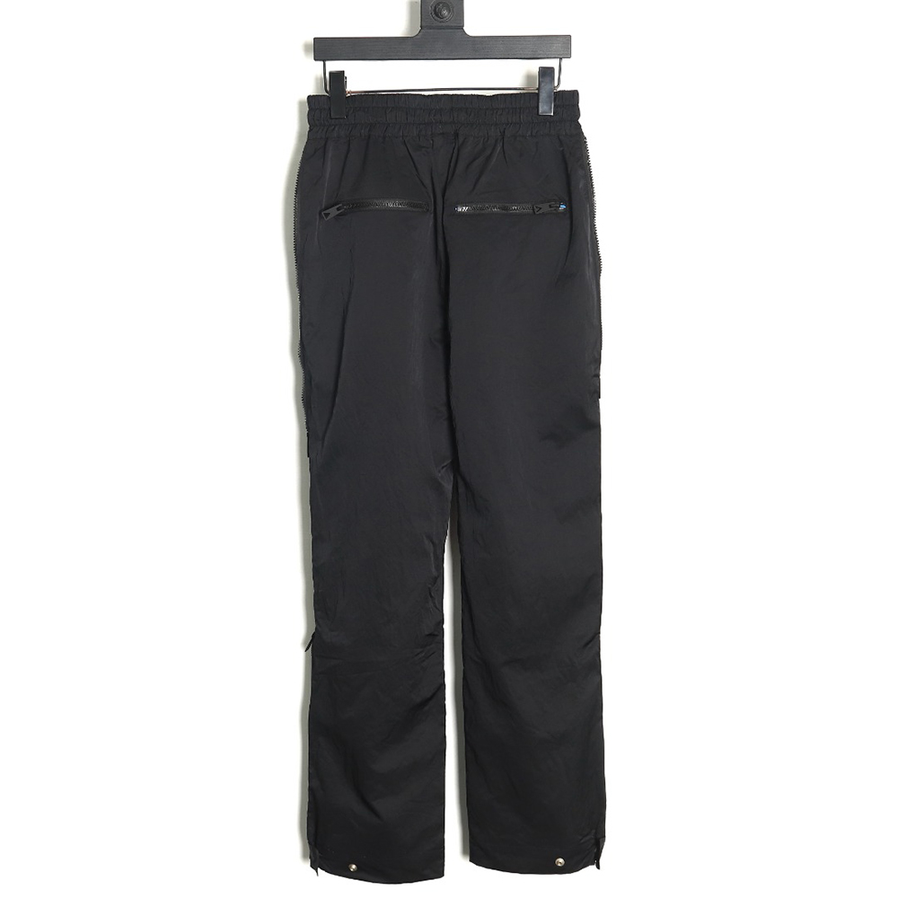 Bottega Veneta blue side zip track pants