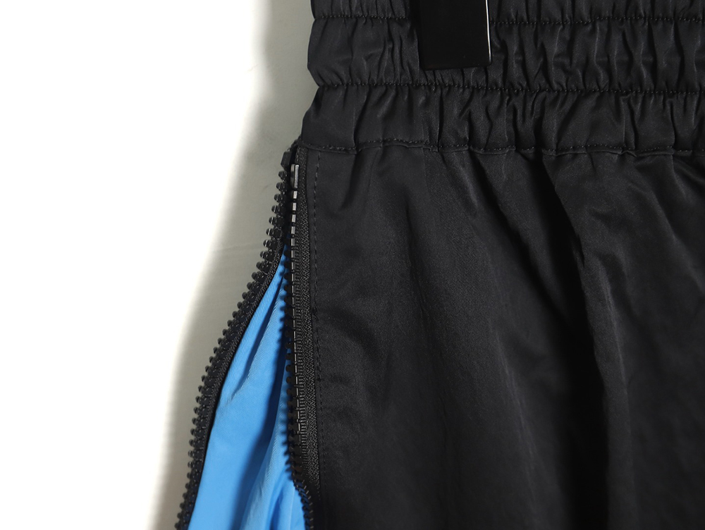 Bottega Veneta blue side zip track pants