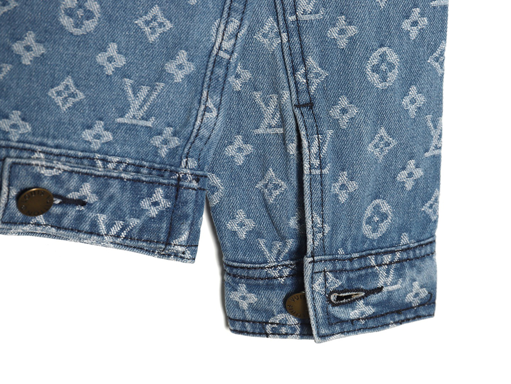 Louis vuitton & Supreme joint full print denim jacket